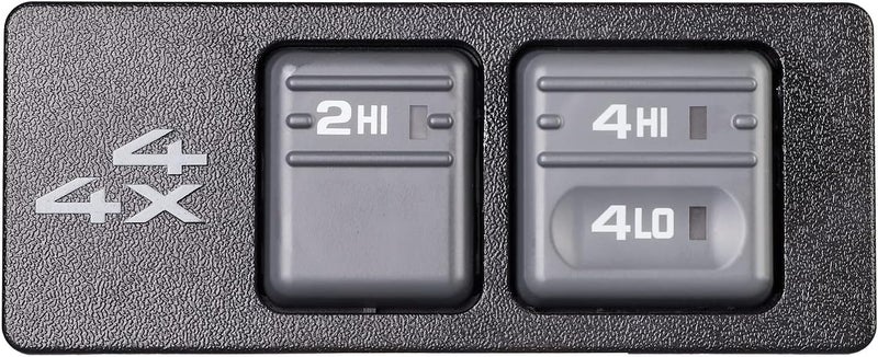 SOAESCN 4WD Switch for 1996-1999 Chevy Tahoe Suburban K1500 K2500, GMC Suburban Yukon K1500 K2500 Pickup Transfer Case Selector 4x4, 4 Wheel Drive Selector 15969707,19168766,TCA43,901154 - Image 1